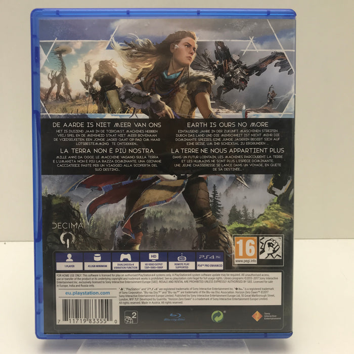 Horizon Zero Dawn - PS4