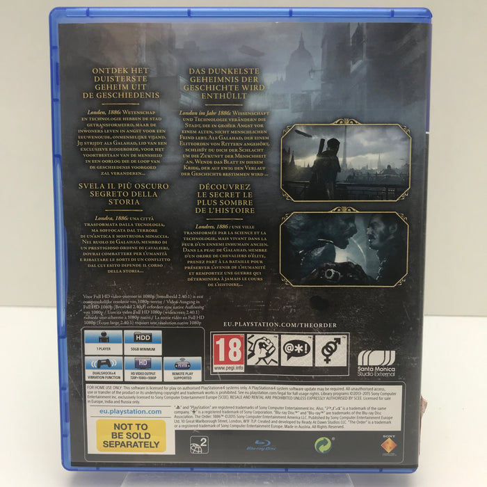 The Order 1886 - PS4