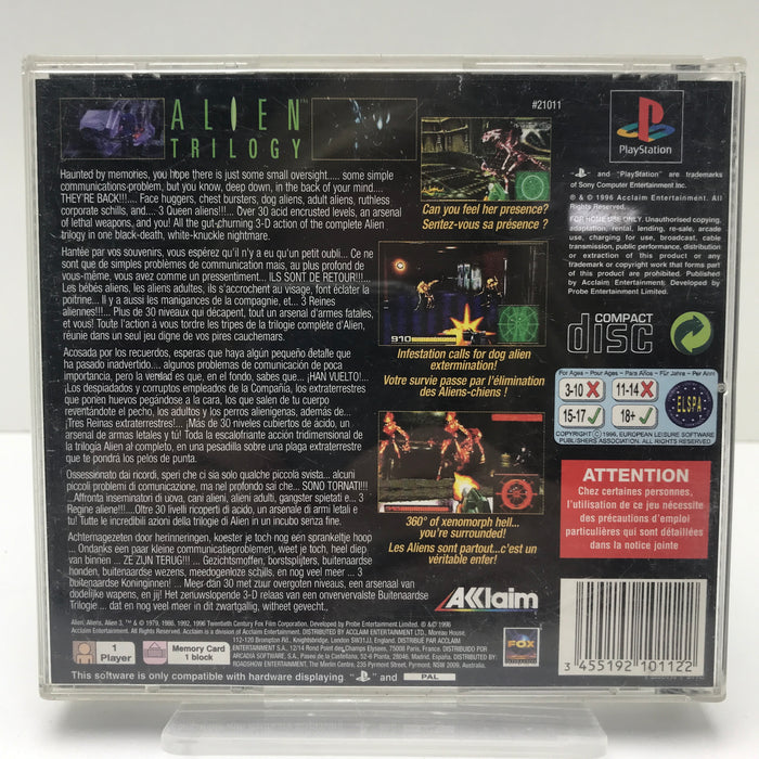 Alien Trilogy - PS1