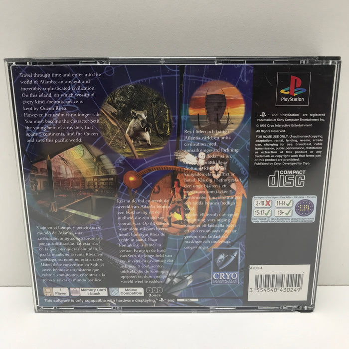 Atlantis: The Lost Tales - PS1
