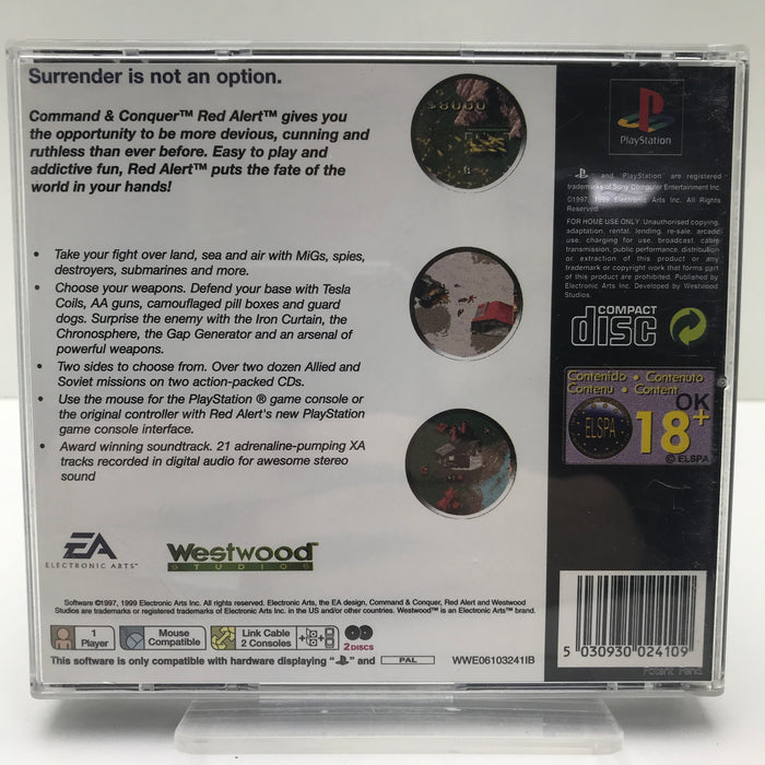 Command & Conquer: Red Alert - PS1