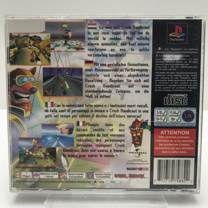 Crash Bandicoot 3: Warped - PS1
