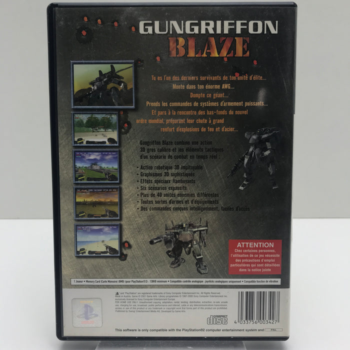 Gungriffon Blaze - PS2