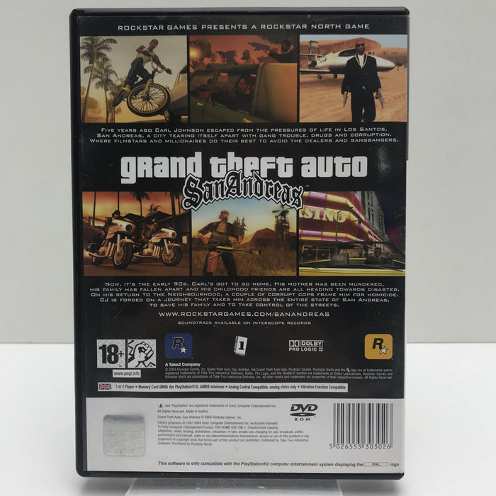 GTA San Andreas - PS2