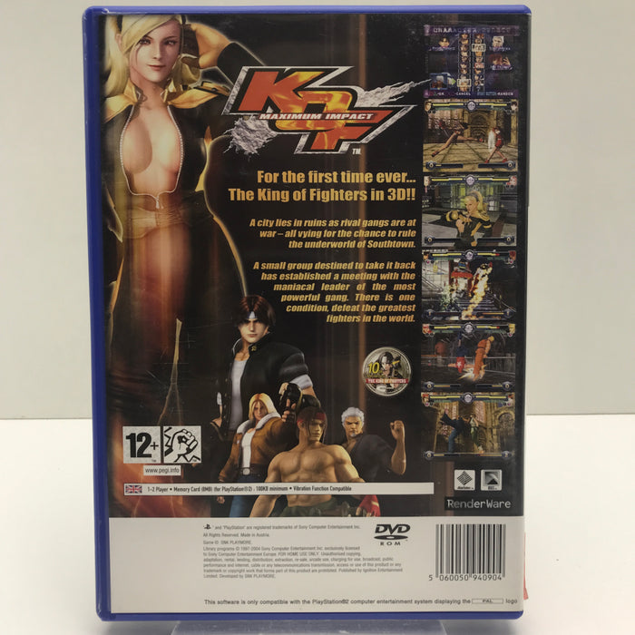 King of Fighters: Maximum Impact - PS2