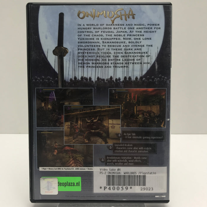 Onimusha: Warlords - PS2