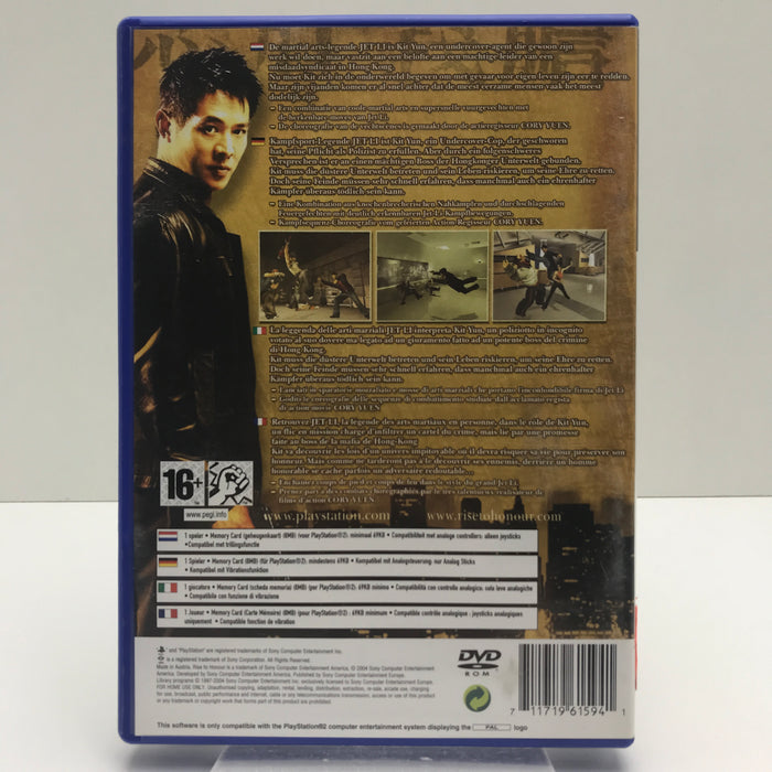 Jet Li: Rise to Honour - PS2