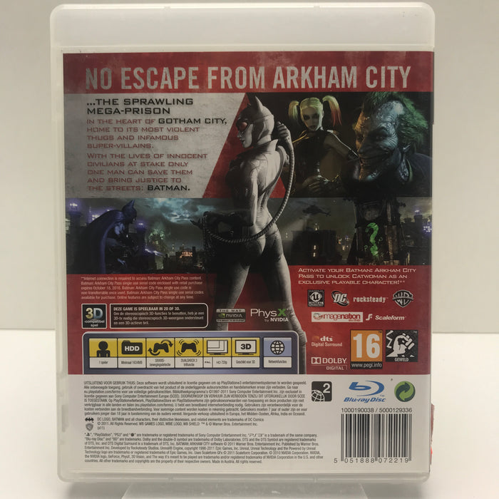 Batman: Arkham City - PS3