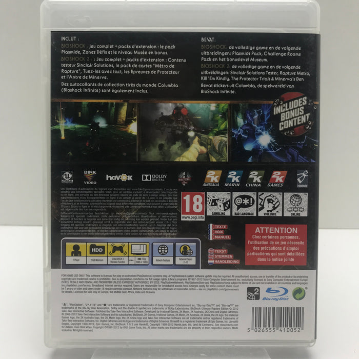 Bioshock: Ultimate Rapture Edition - PS3