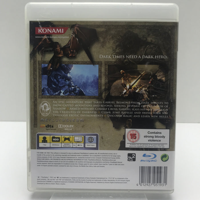Castlevania: Lord of Shadow - PS3
