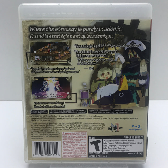 Disgaea 3: Absence of Justice - PS3