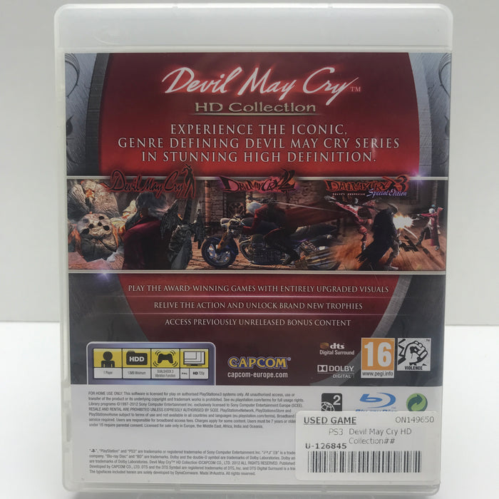 Devil May Cry: HD Collection - PS3