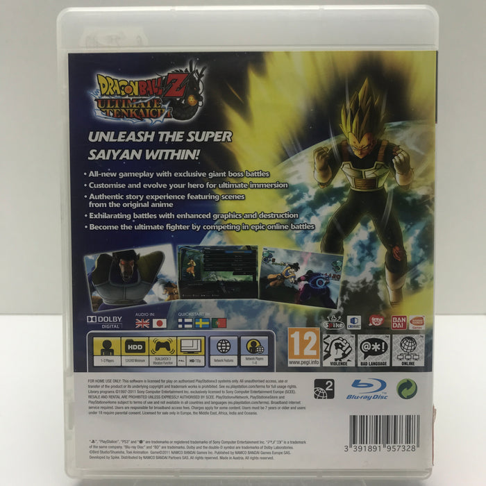 DragonBall Z: Ultimate Tenkaichi - PS3