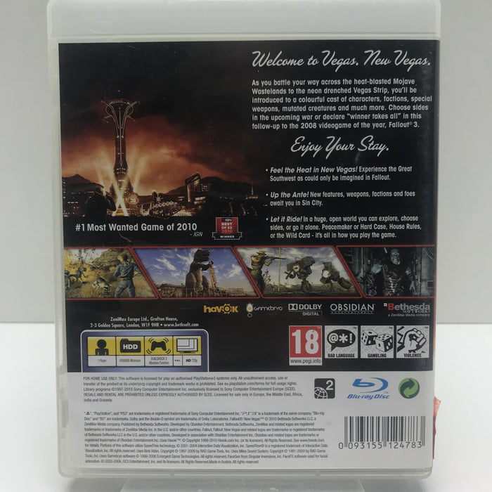 Fallout: New Vegas - PS3