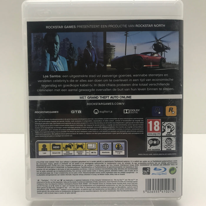 Grand Theft Auto V - PS3