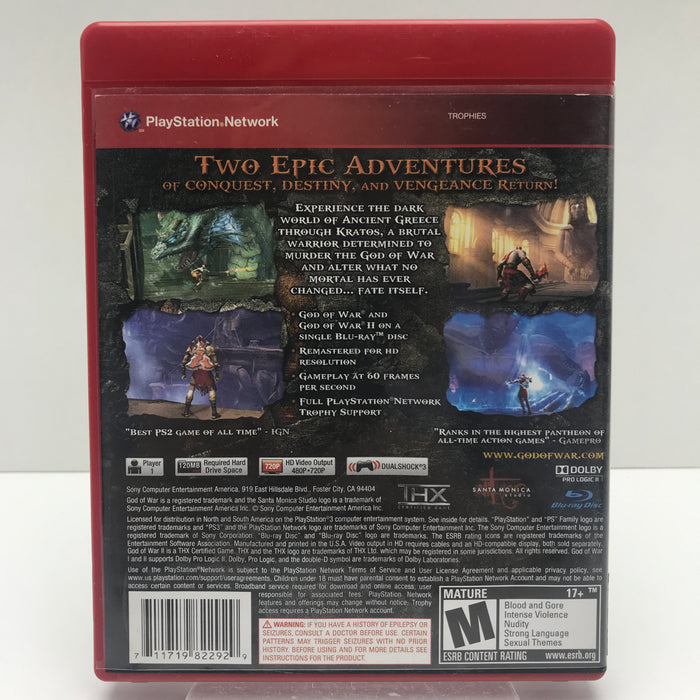God of War Collection - PS3