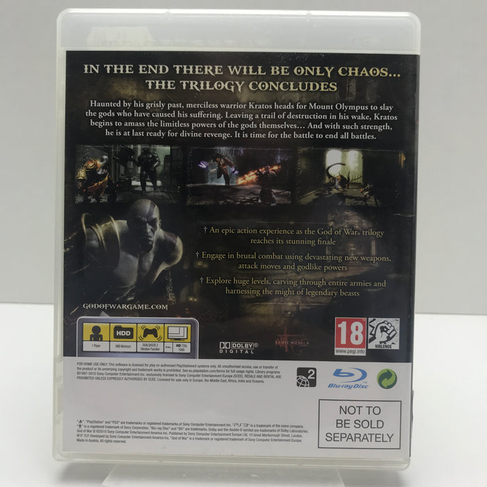 God of War 3 - PS3