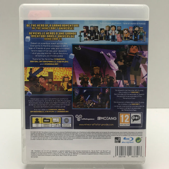 Minecraft Storymode: The Complete Adventure - PS3