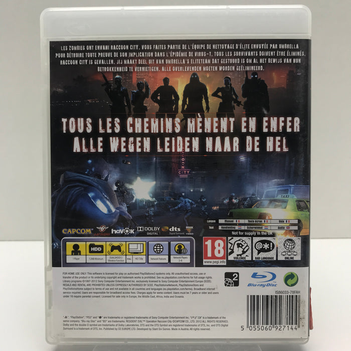 Resident Evil: Operation Raccoon City - PS3