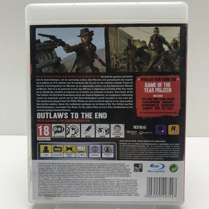 Red Dead Redemption: Game of the Year Edition - PS3