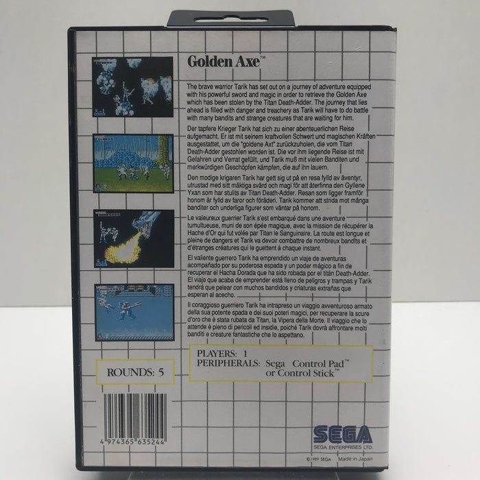 Golden Axe - Sega Master System