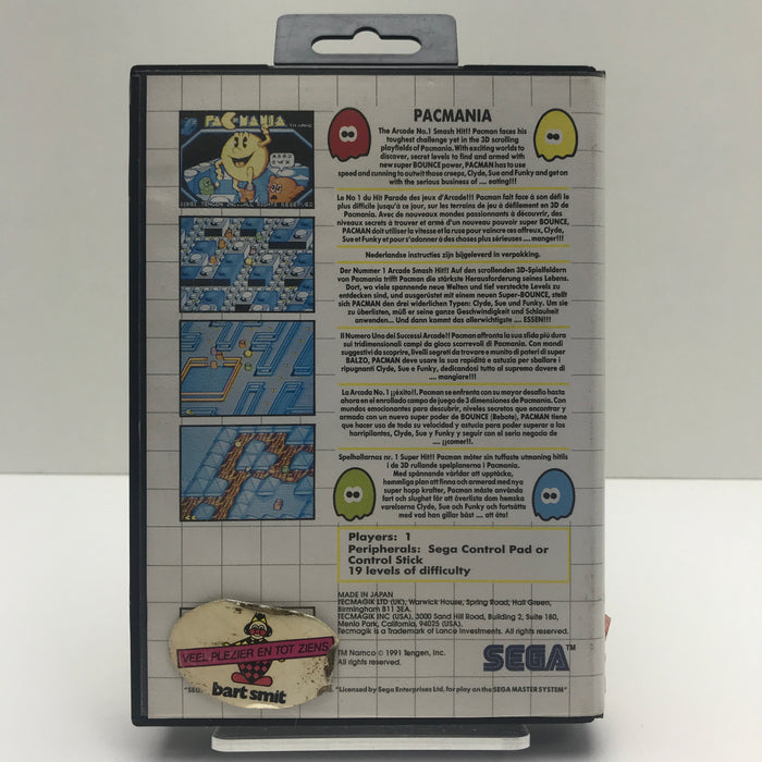 Pac Mania - Sega Master System
