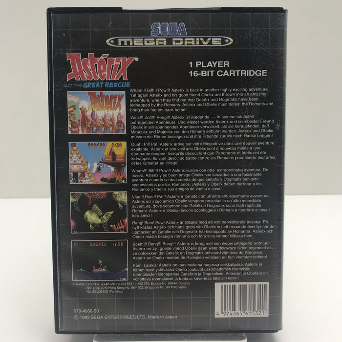 Asterix - Sega Mega Drive