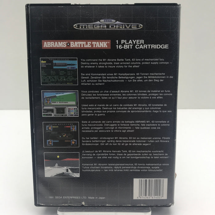 M-I Abrams Battle Tank - Sega Mega Drive