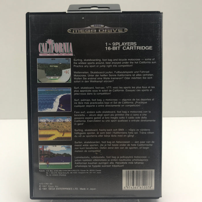 California Games - Sega Mega Drive