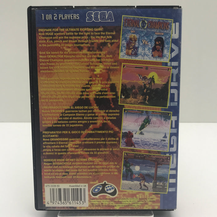 Eternal Champions - Sega Mega Drive