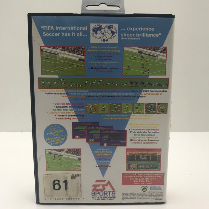 FIFA International Soccer - Sega Mega Drive
