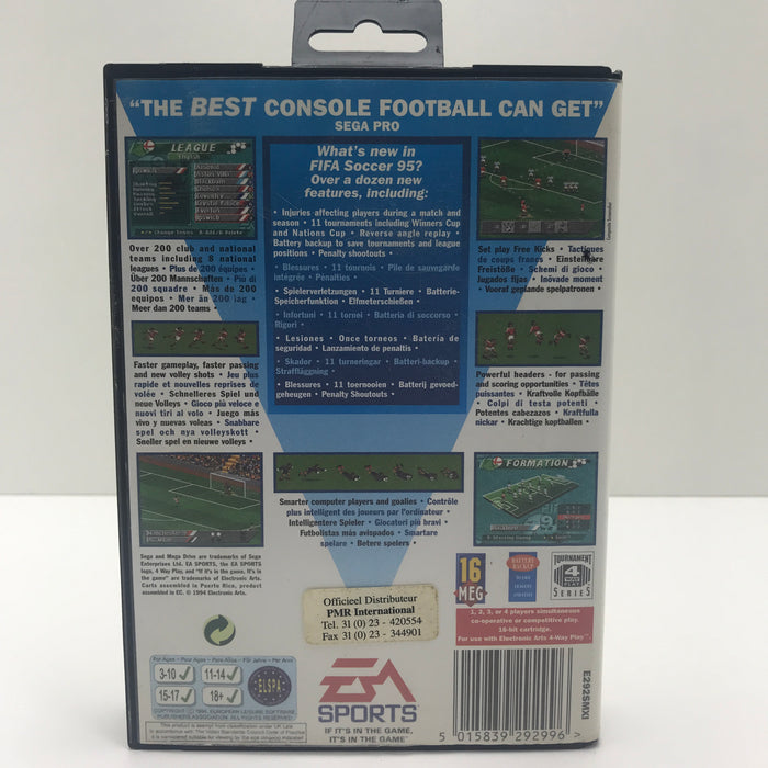 FIFA 95 - Sega Mega Drive