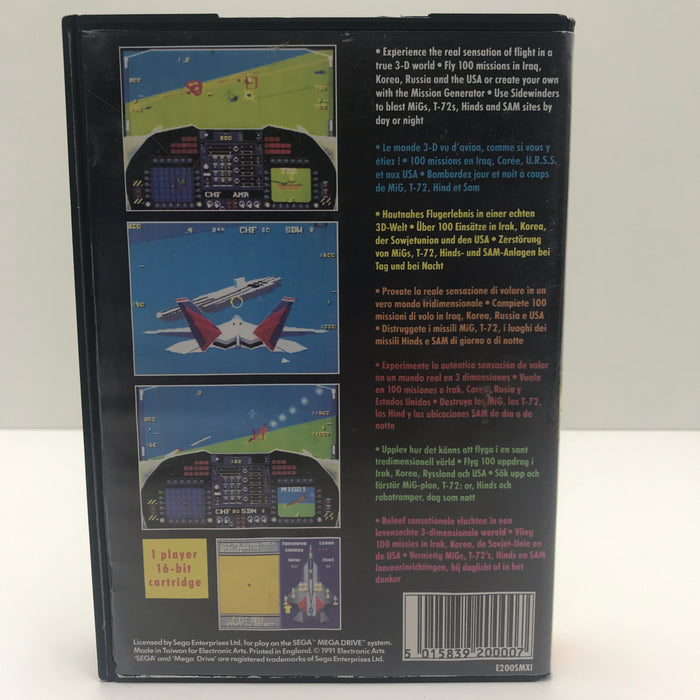 F-22 Interceptor - Sega Mega Drive