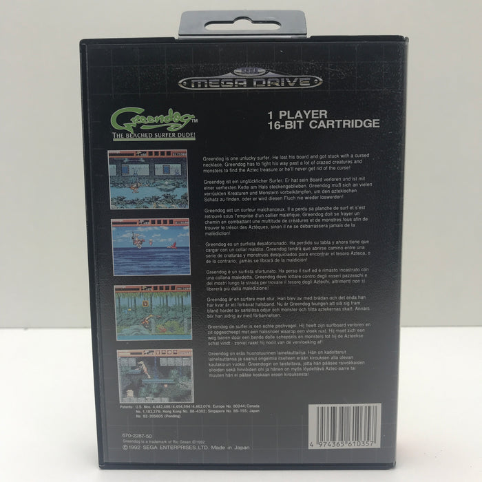 Greendog: The Beached Surfer Dude - Sega Mega Drive
