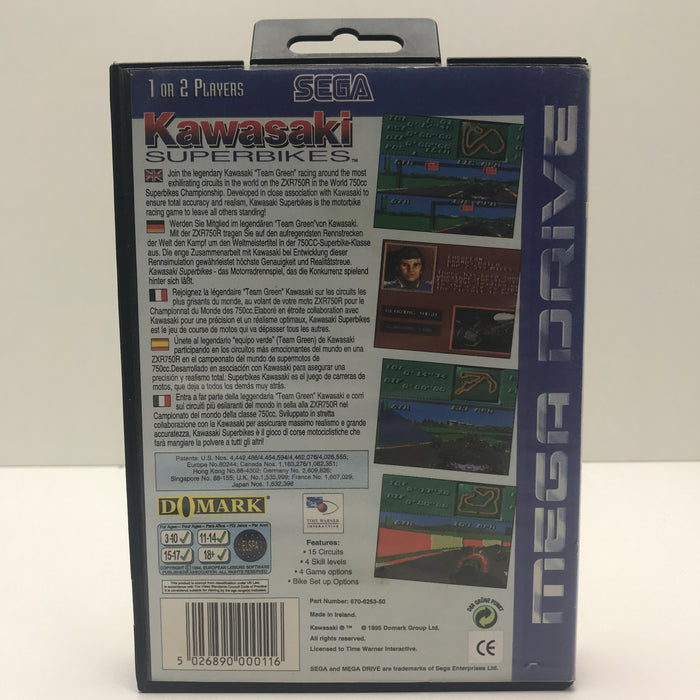 Kawasaki Superbikes - Sega Mega Drive