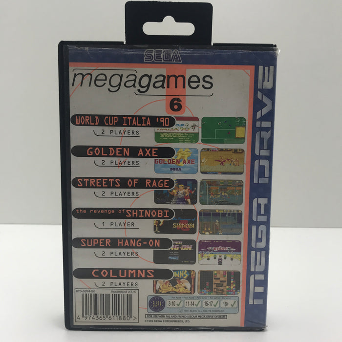 Mega Games 6 - Sega Mega Drive