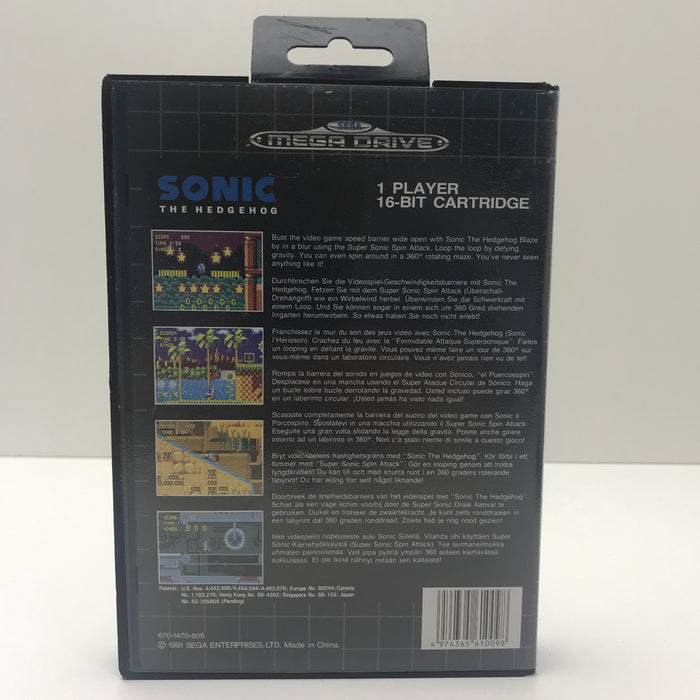 Sonic The Hedgehog - Sega Mega Drive
