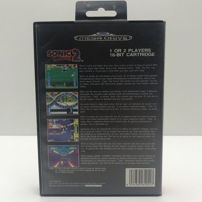 Sonic The Hedgehog 2 - Sega Mega Drive