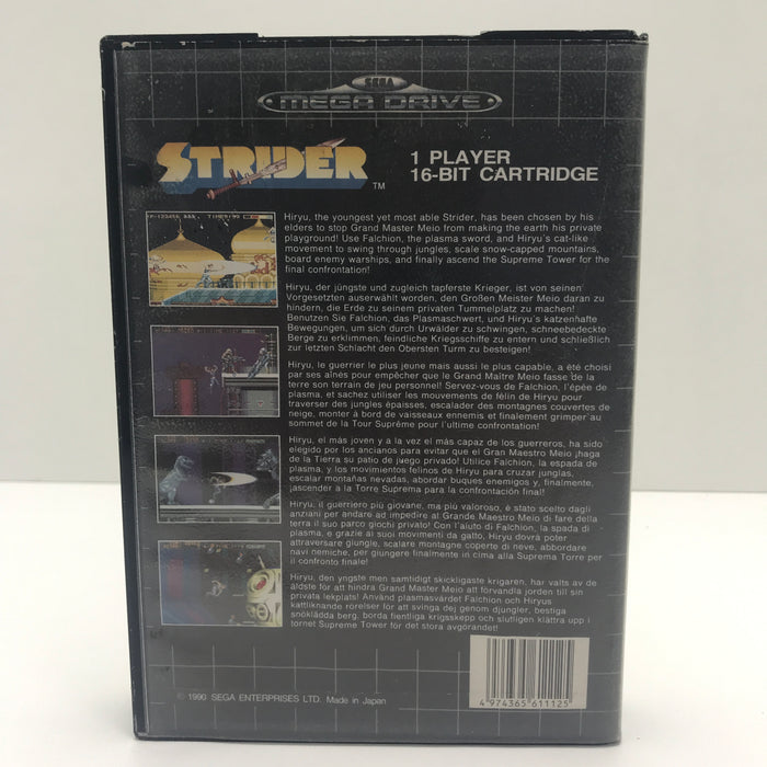 Strider - Sega Mega Drive