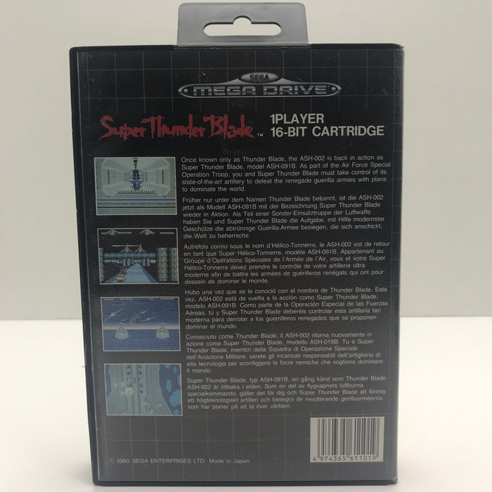 Super Thunder Blade - Sega Mega Drive