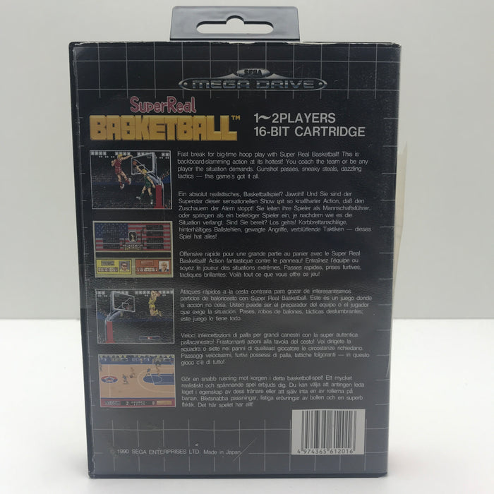 SuperReal Basketball - Sega Mega Drive