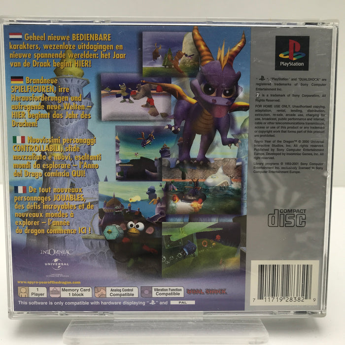 Spyro: Year Of The Dragon - PS1