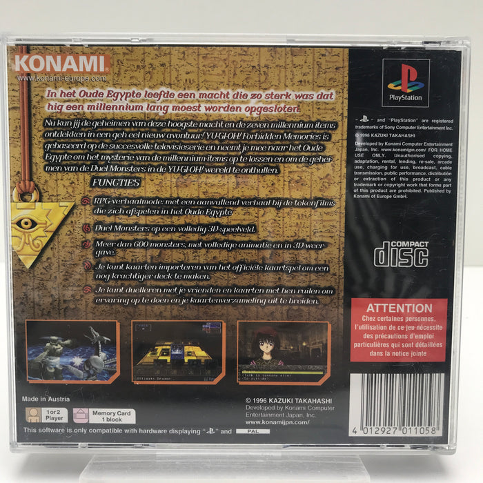 Yu-Gi-Oh! Forbidden Memories - PS1